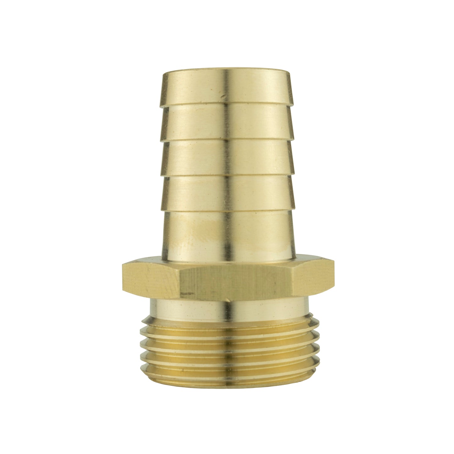 Wall Flange Kit 25mm MDPE + 19mm Brass Barb