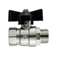 Wall Flange Kit 20mm MDPE - Bib Valve 1/2"BSP & Snap On