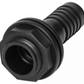 Tank Connector with Washer & Nut 1/2" BSPM - 1/2" Barb and Drill Bit