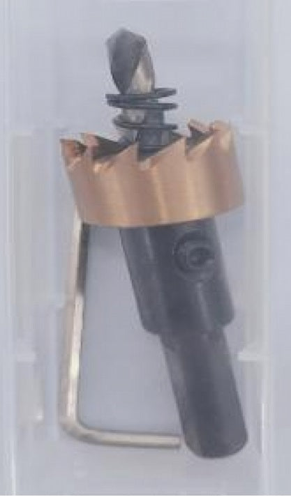 Water Butt Brass Kit 1" with In-Line Valve + Quick Connect and Drill Bit