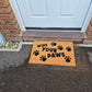 Doormat 60cm x 40cm - 'Wipe Your Paws' (D2)