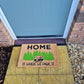 Doormat 60cm x 40cm - 'Home Is Where We Park It'