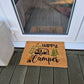 Doormat 60cm x 40cm - 'Happy Camper'