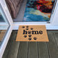 Doormat 60cm x 40cm - 'Home' (Paws)