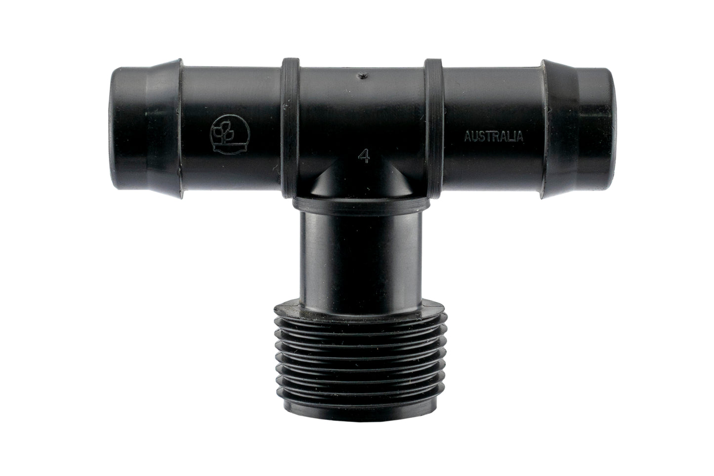 IBC 2” S60X6 Cap with Lever Valve and 19mm Barbed Tee