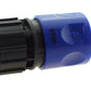 Female Hose Connector with 3/4" BSPF Thread Blue/Black