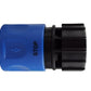 Female Hose Connector with 3/4" BSPF Thread Blue/Black