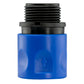 Hose Connector Blue with BSPF- Quick Connect Valve & Hose Connector 4mm Barb