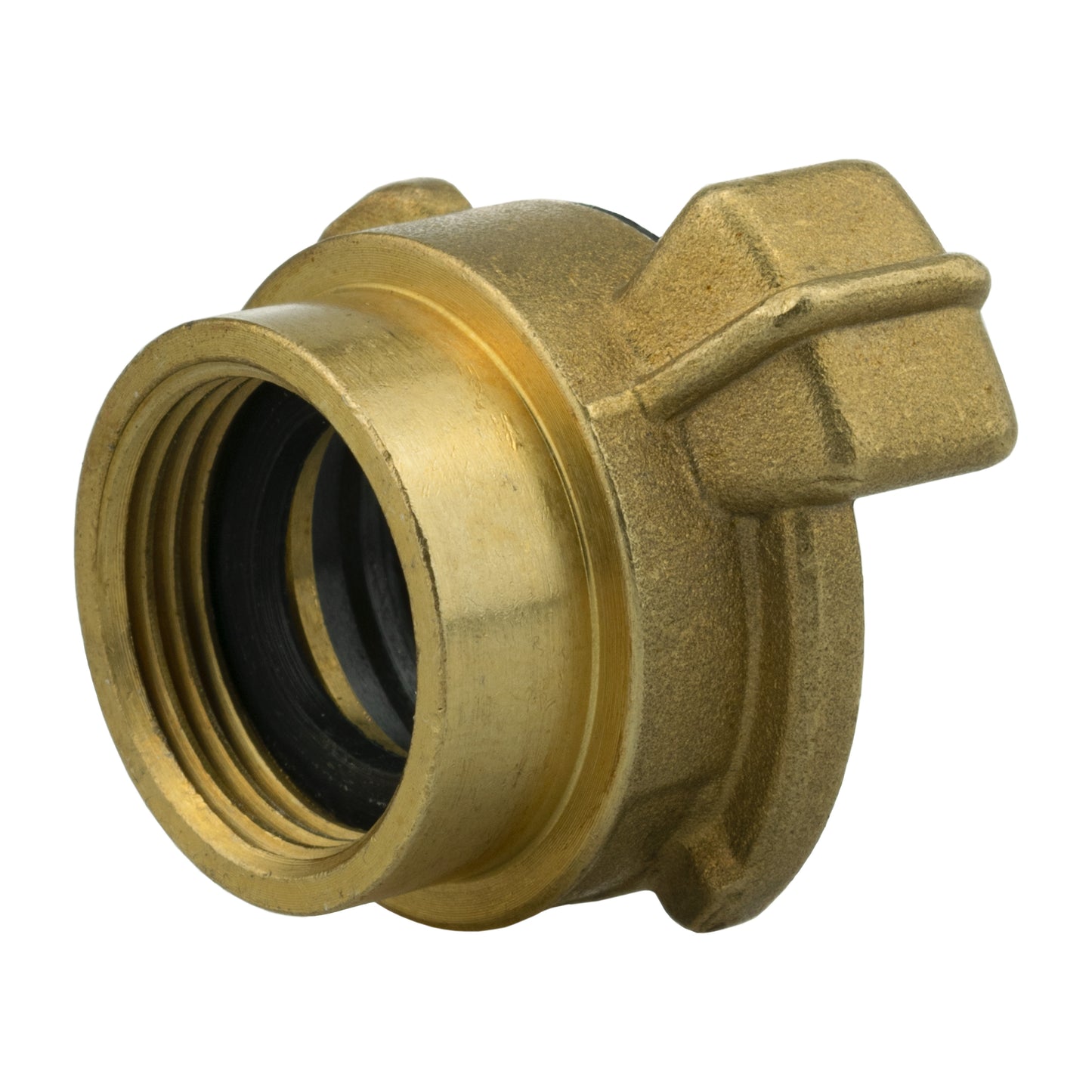 Geka Type Connector with In-Line BSPM Threaded Valve