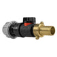 20mm MDPE Straight with In-Line BSPM Valve and 19mm Brass Barb