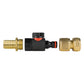 19mm Brass Barb with BSPF-Quick Connect Valve & Hose Connector Brass