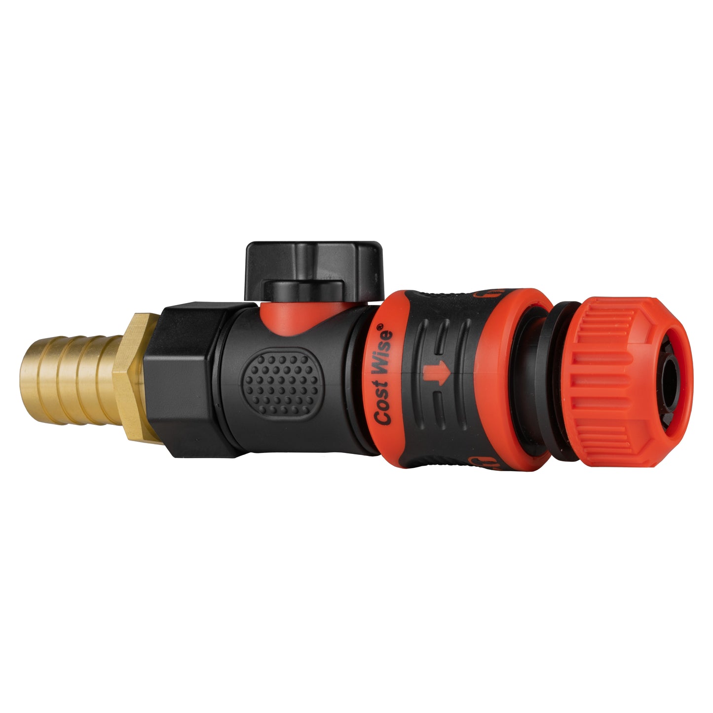 19mm Brass Barb with BSPF-Quick Connect Valve & Hose Connector Lock