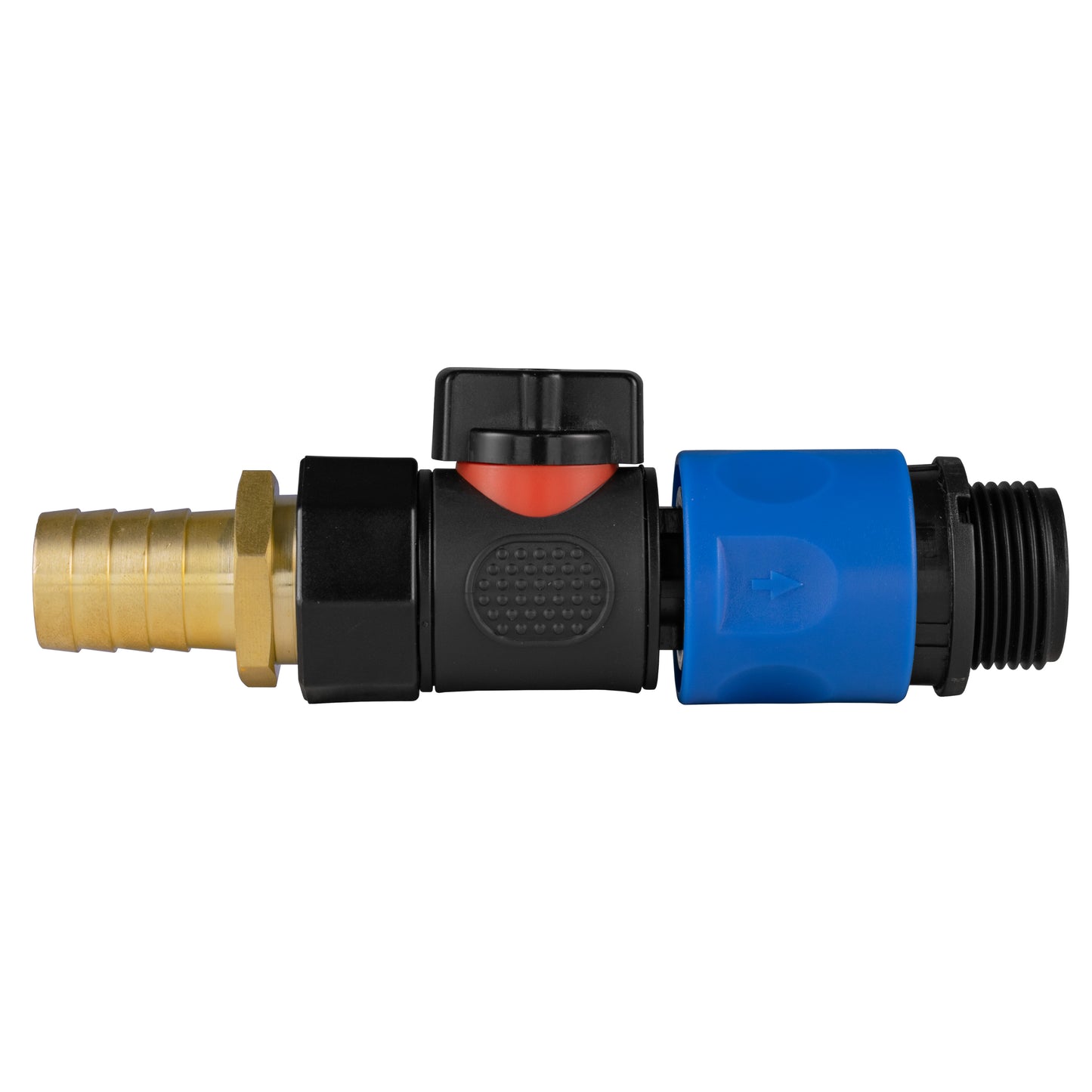 19mm Brass Barb with BSPF-Quick Connect Valve & Hose Connector 3/4" BSPM