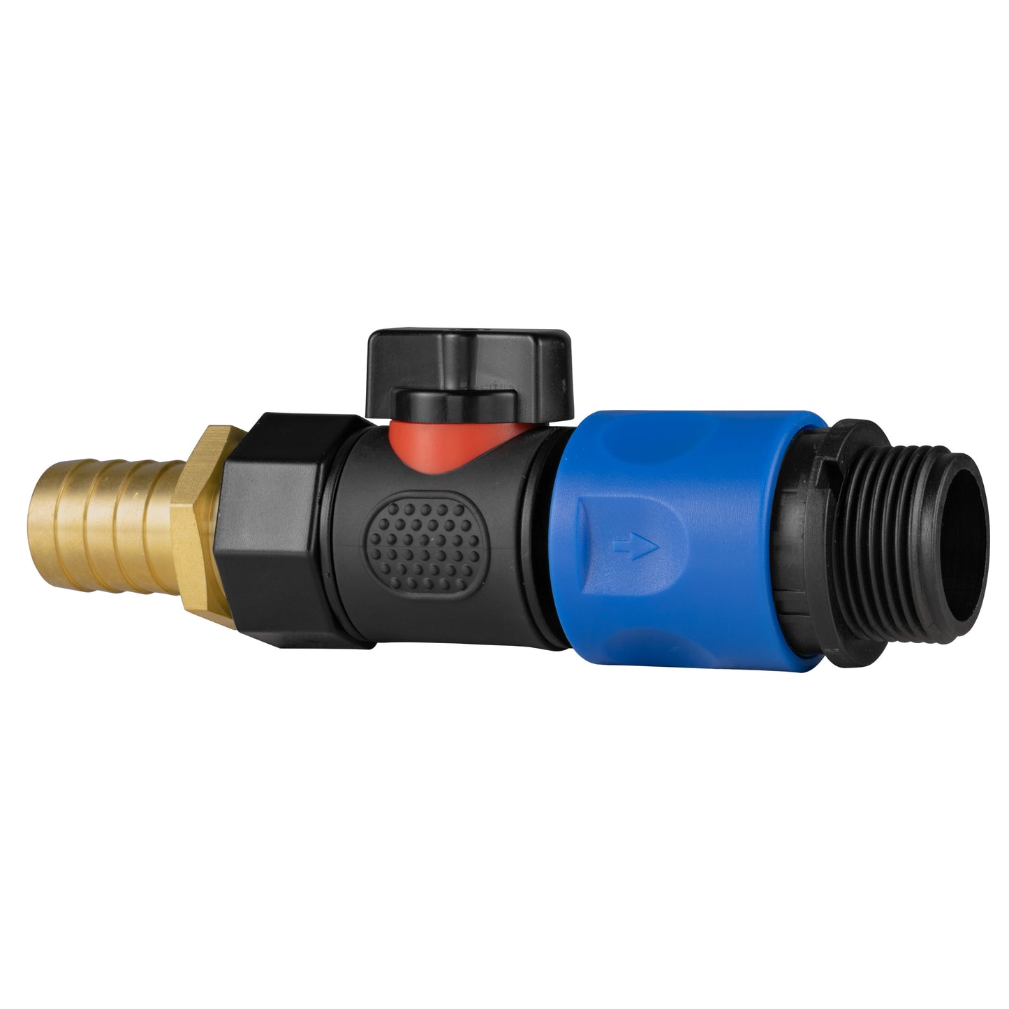 19mm Brass Barb with BSPF-Quick Connect Valve & Hose Connector 3/4" BSPM