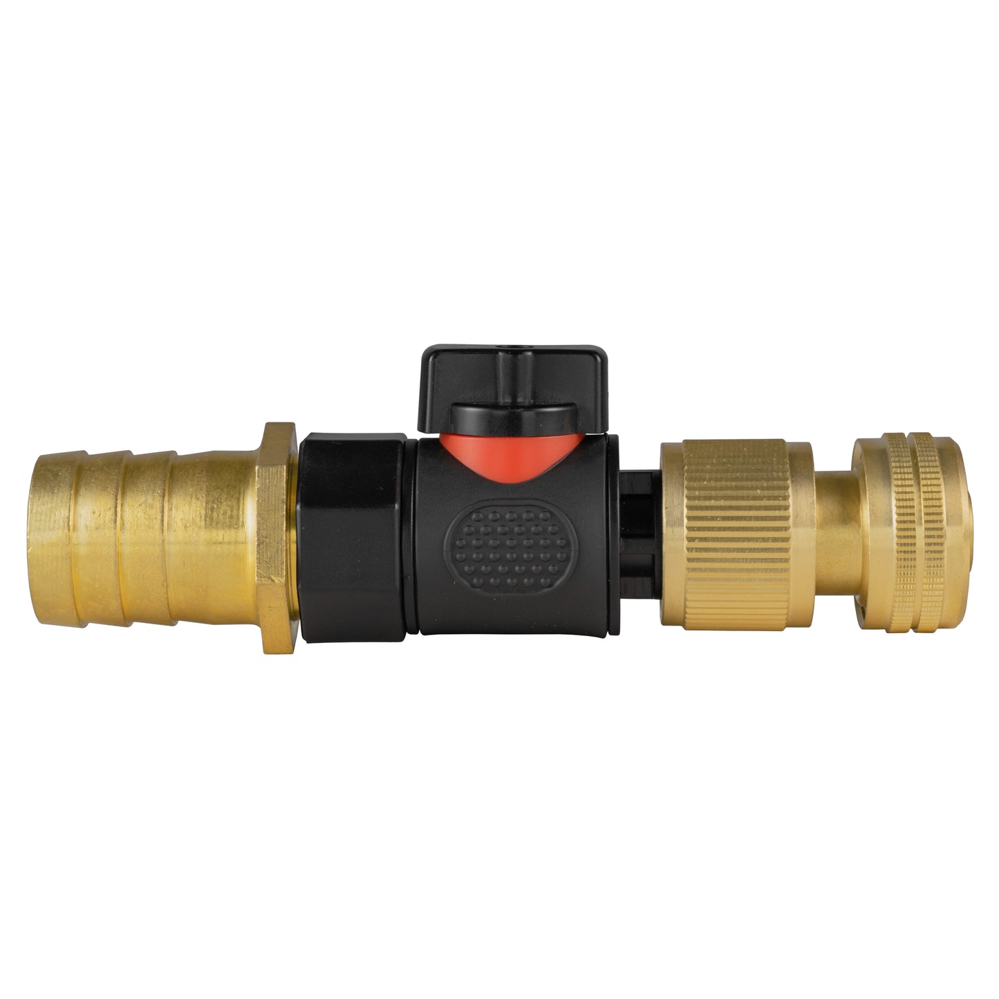 25mm Brass Barb with BSPF-Quick Connect Valve & Hose Connector Brass