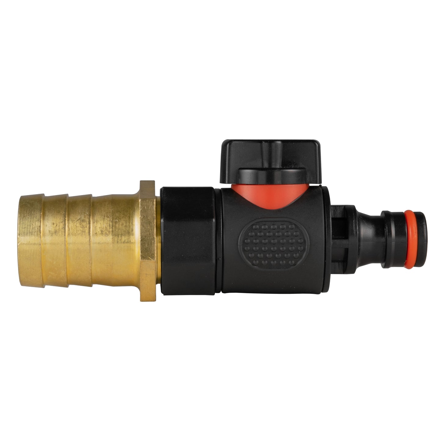 25mm Brass Barb with BSPF Thread-Quick Connect Male Valve