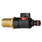 25mm Brass Barb with BSPF Thread-Quick Connect Male Valve