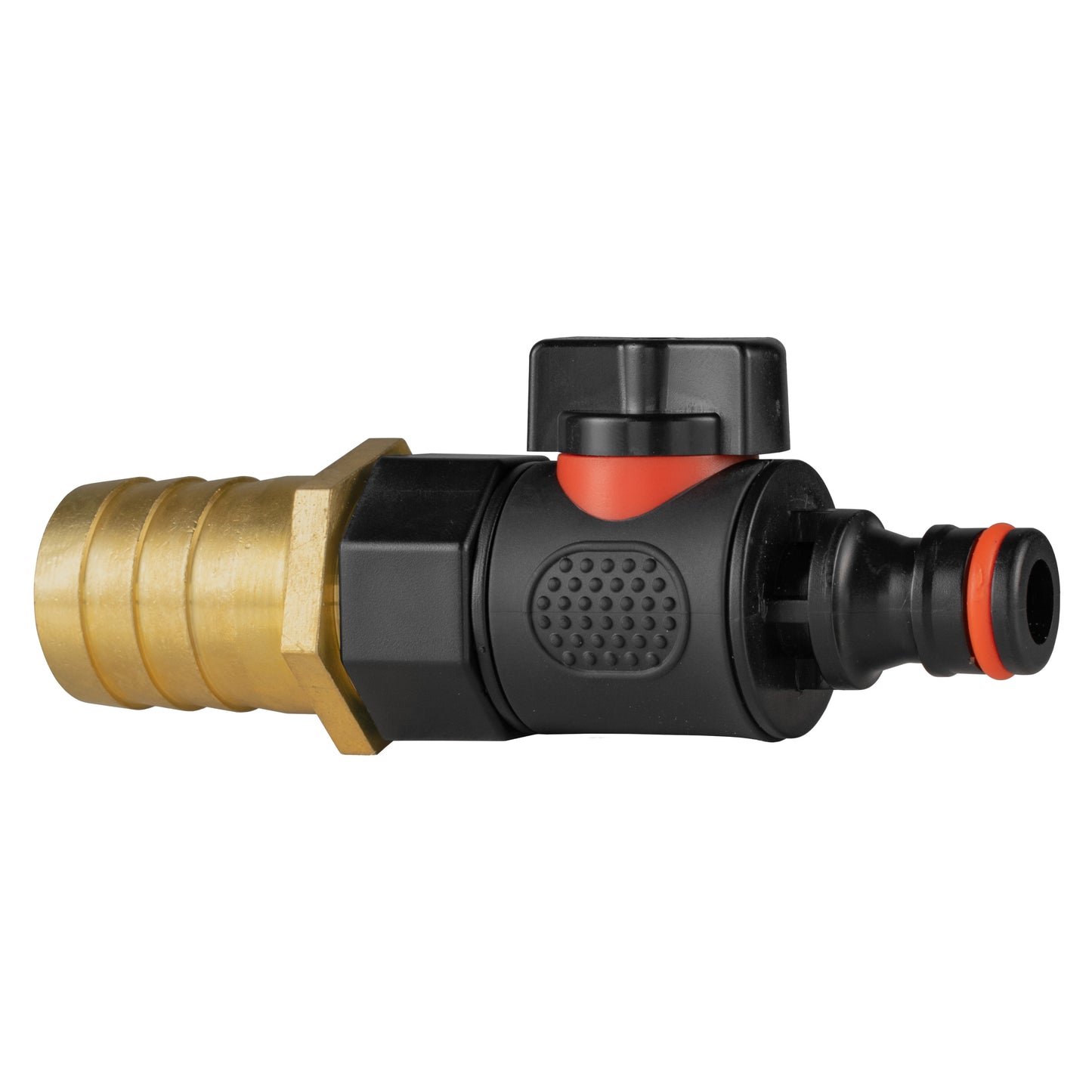 25mm Brass Barb with BSPF Thread-Quick Connect Male Valve