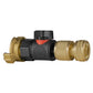 Geka Type Connector with BSPF-Quick Connect Valve & Hose Connector Brass