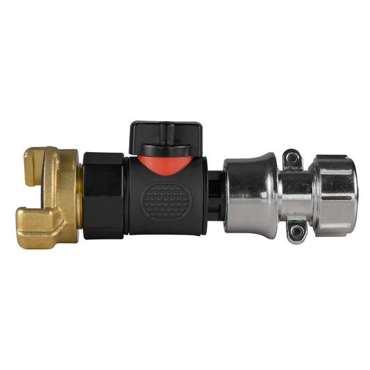 Geka Type Connector with BSPF-Quick Connect Valve & Hose Connector Zinc