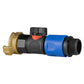 Geka Type Connector with BSPF-Quick Connect Valve & Hose Connector 3/4" BSPM