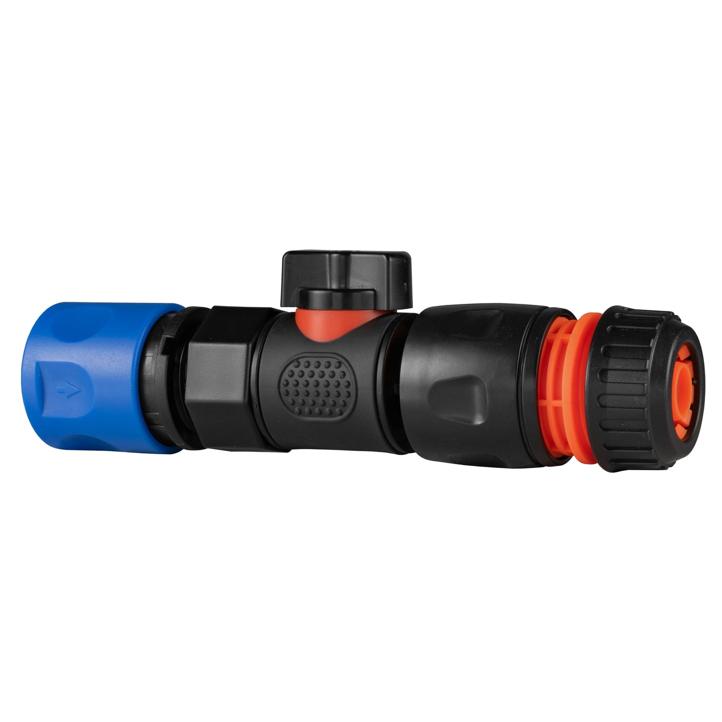 Hose Connector Blue with BSPF- Quick Connect Valve & Hose Connector Black