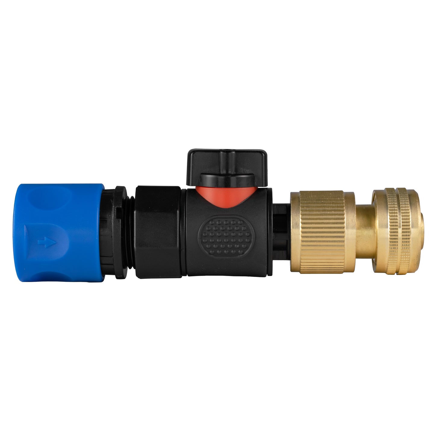 Hose Connector Blue with BSPF- Quick Connect Valve & Hose Connector Brass