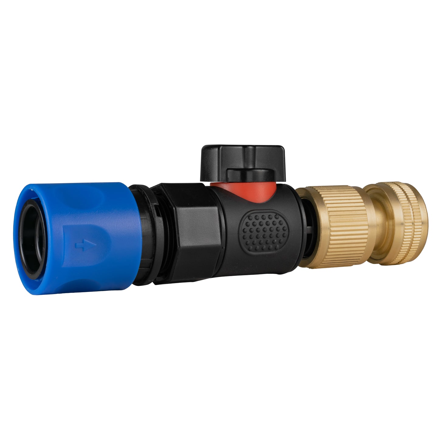 Hose Connector Blue with BSPF- Quick Connect Valve & Hose Connector Brass