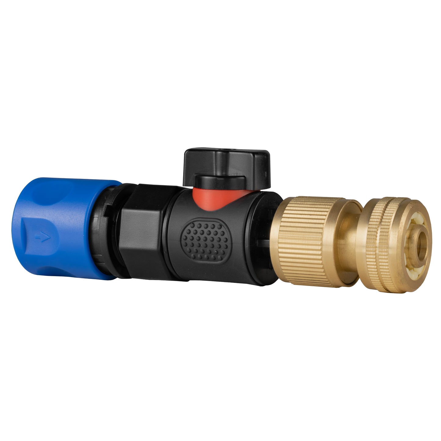 Hose Connector Blue with BSPF- Quick Connect Valve & Hose Connector Brass