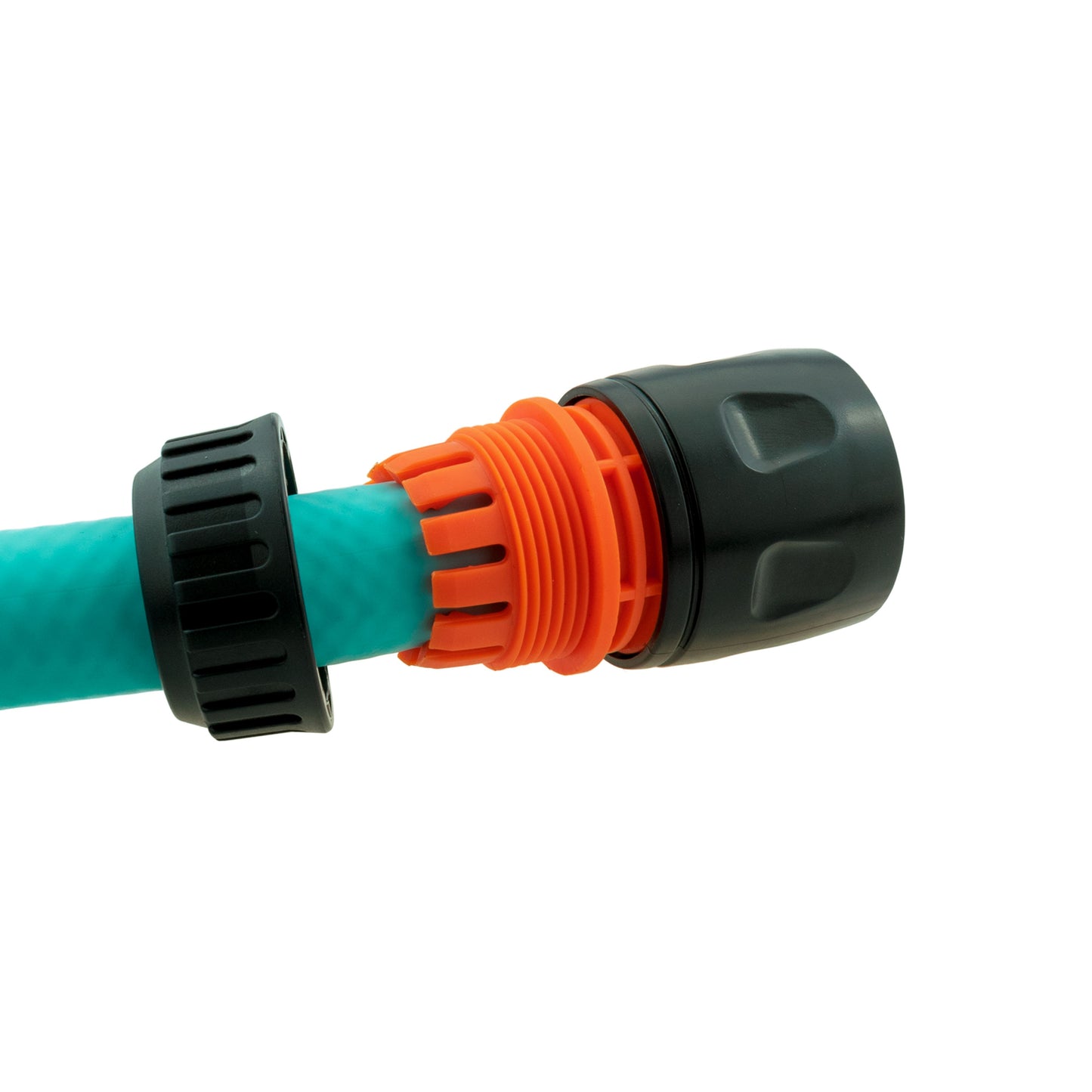 20mm MDPE Straight with BSPF-Quick Connect Valve & Hose Connector Black