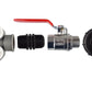 IBC 2” S60X6 Cap with Lever Valve and Two-Way Splitter WL