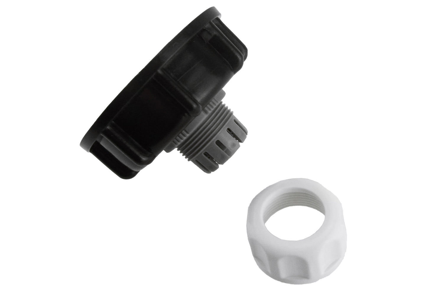 IBC 2” S60X6 Cap with Direct ½” Hose Connector