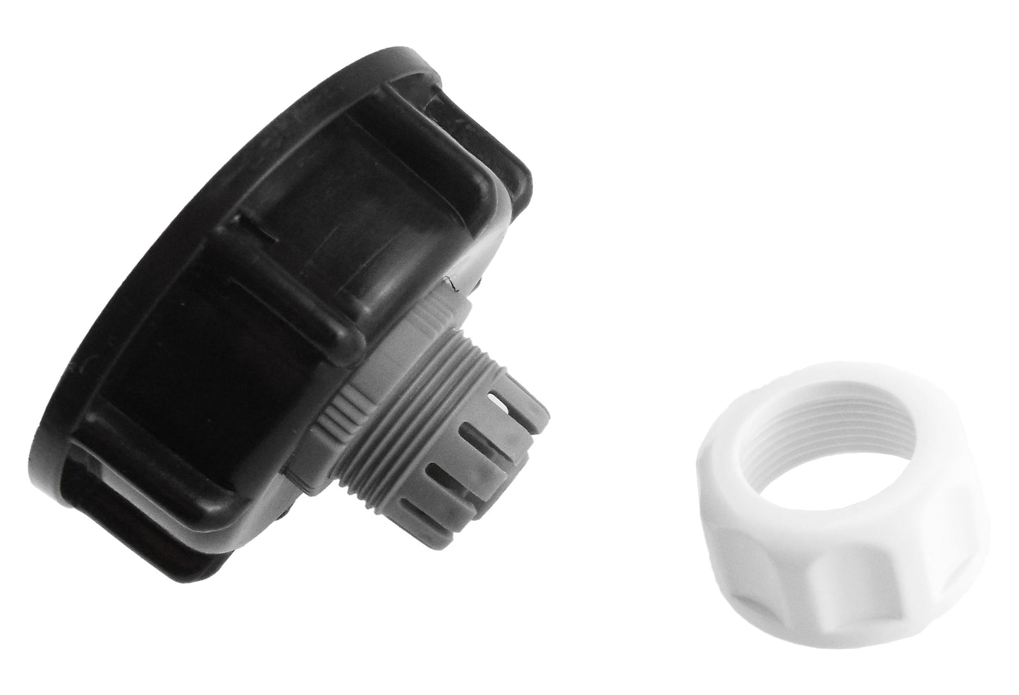 IBC 2” S60X6 Cap with Direct ½” Hose Connector