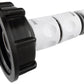 IBC 2” S60X6 Cap with Threaded Hose Fitting, Double Male and Hose Connector WL