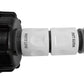 IBC 2” S60X6 Cap with Threaded Hose Fitting, Double Male and Hose Connector WL