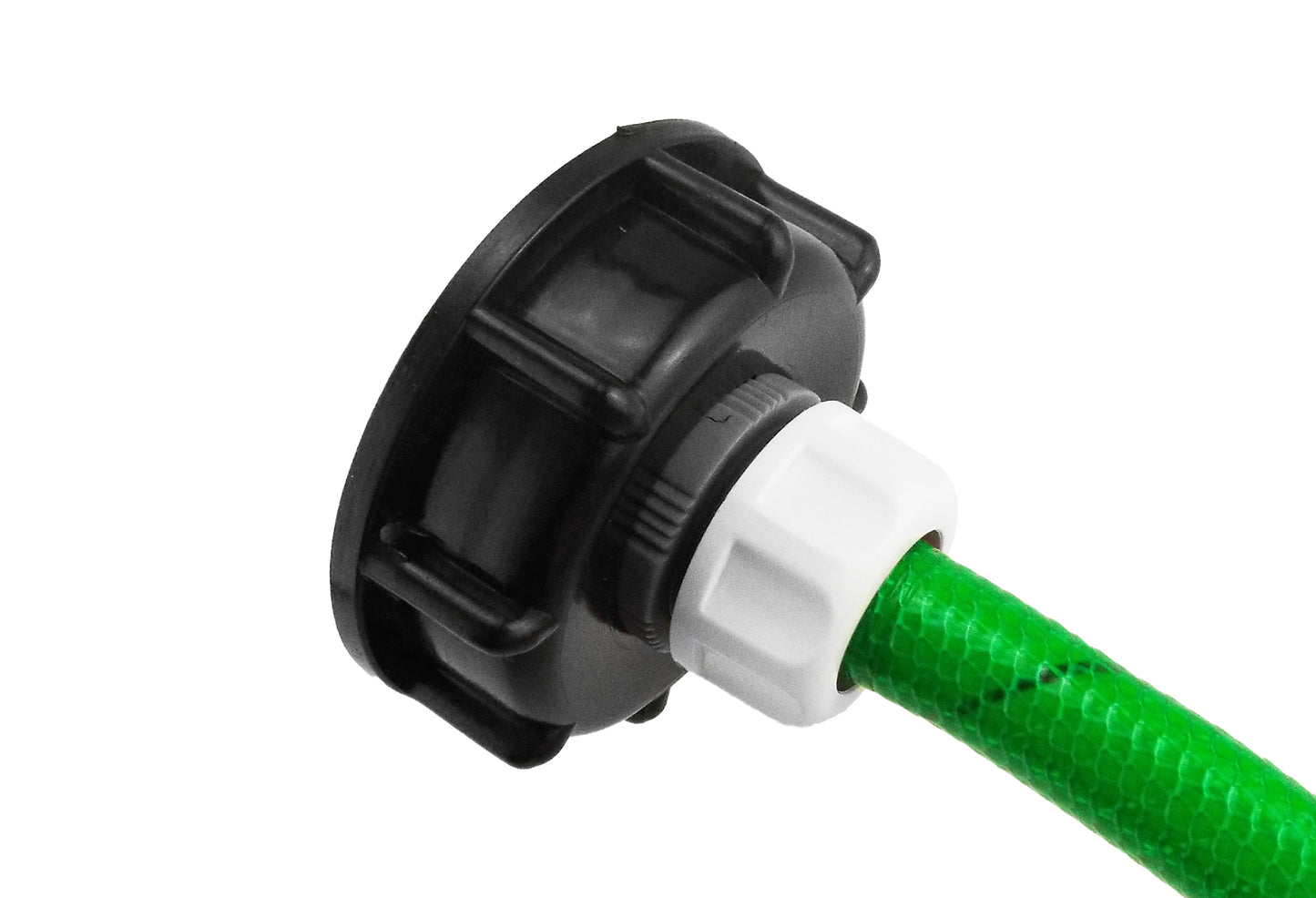 IBC 2” S60X6 Cap with Direct ½” Hose Connector