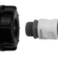 IBC 2” S60X6 Cap with ¾” BSP Threaded Hose Connector WL