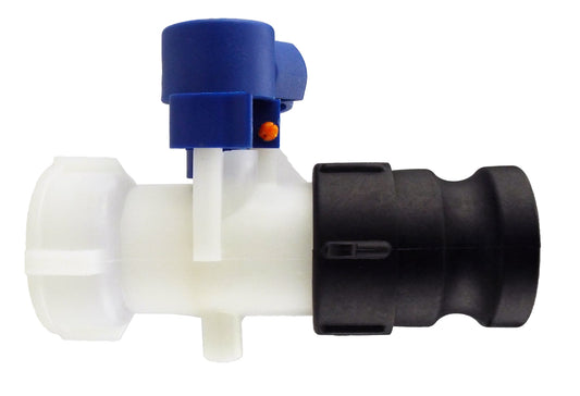 IBC 3” – S60X6M Valve with S60X6 – 2” Camlock Fitting