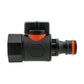 IBC 2” S60X6 Cap with BSPF Thread-Quick Connect Male Valve and Hose Connector 4mm Barb