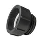 IBC 2” BSPF – S60X6 Cap with S60X6 – ½” BSPF Cap and Brass Bib Tap 1/2” Barb