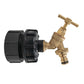 IBC 2” BSPF – S60X6 Cap with S60X6 – ½” BSPF Cap and Brass Bib Quick Connect Tap 1/2” BSP