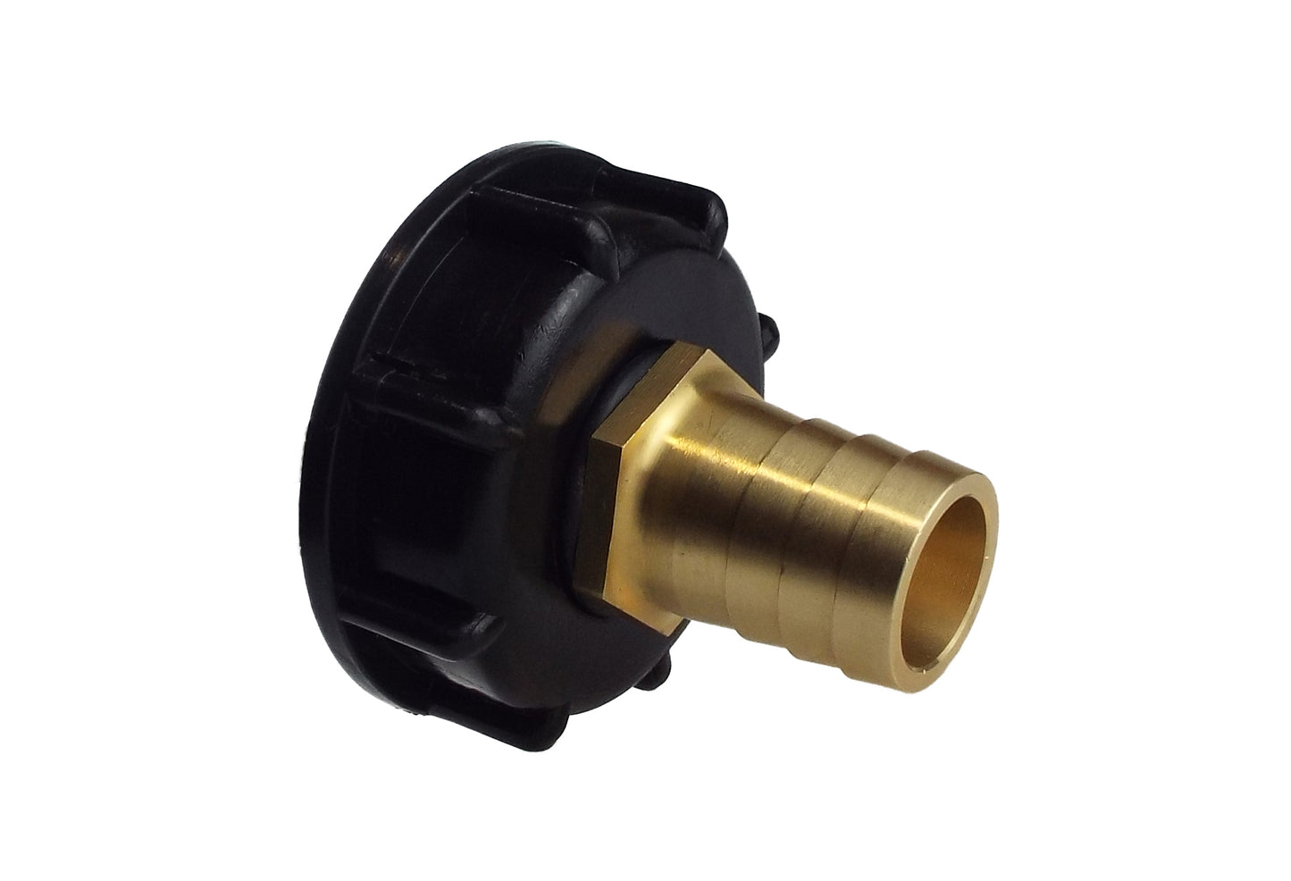 IBC 2” S60X6 Cap with 19mm Brass Barb