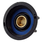 IBC 2” S60X6 Cap with 25mm Brass Barb