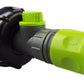 IBC 2” S60X6 Cap with BSP Threaded Valve and Hose Connector Lime