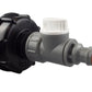 IBC 2” S60X6 Cap with ¾” BSP – Click Lock Valve WL