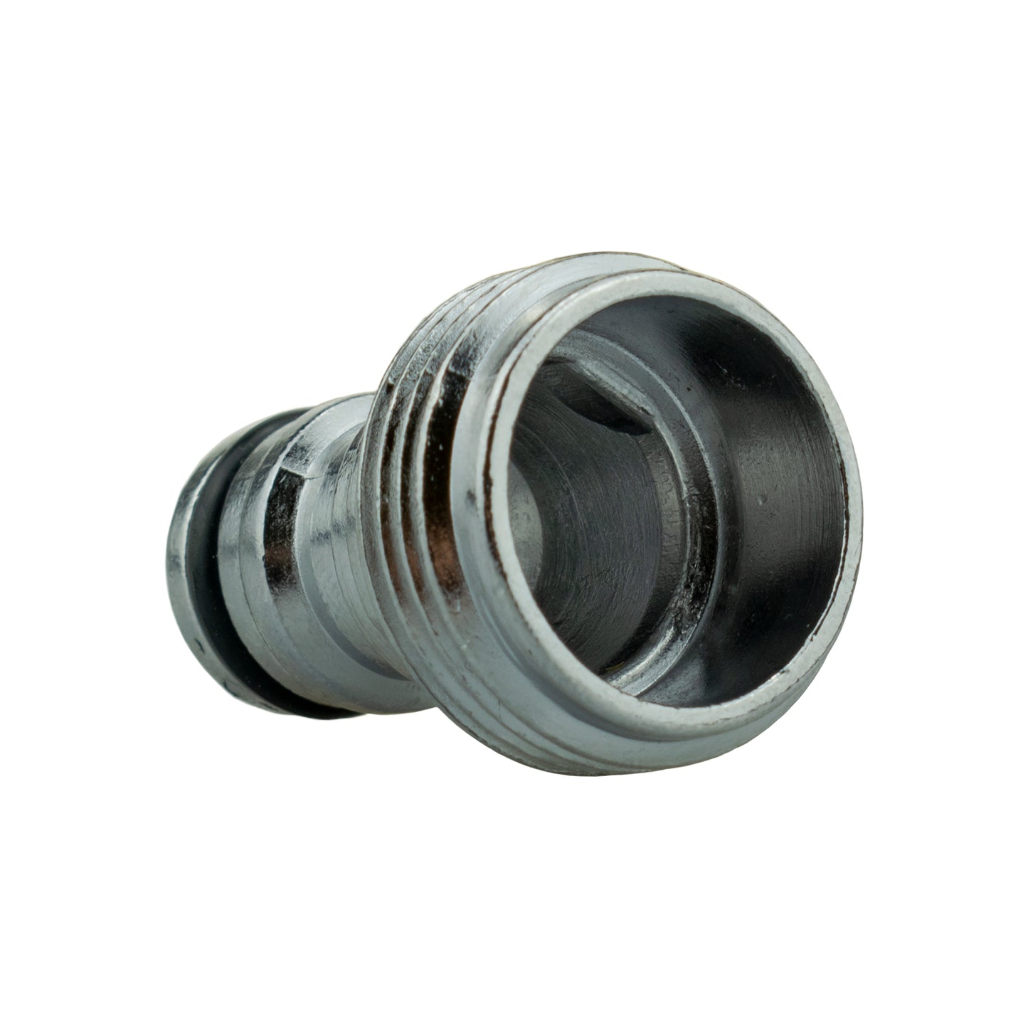 Male Tap Connector ¾” BSP – Click Lock Zinc Chrome