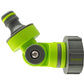 IBC 2” S60X6 Cap with Adjustable Tap Connector Lime