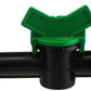 IBC 2” S60X6 Cap with In-Line Valve and Male Quick Connector