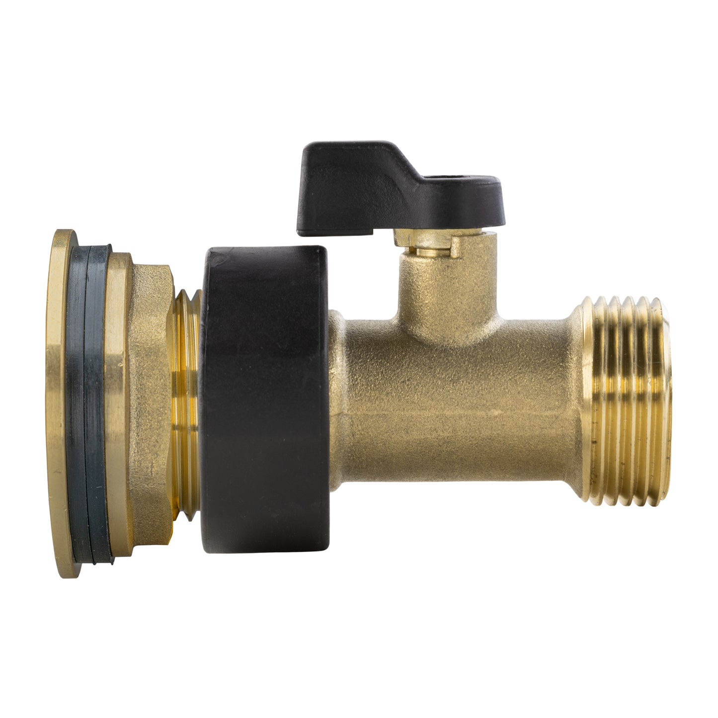 Water Butt Brass Kit 3/4" with Brass Valve and Drill Bit