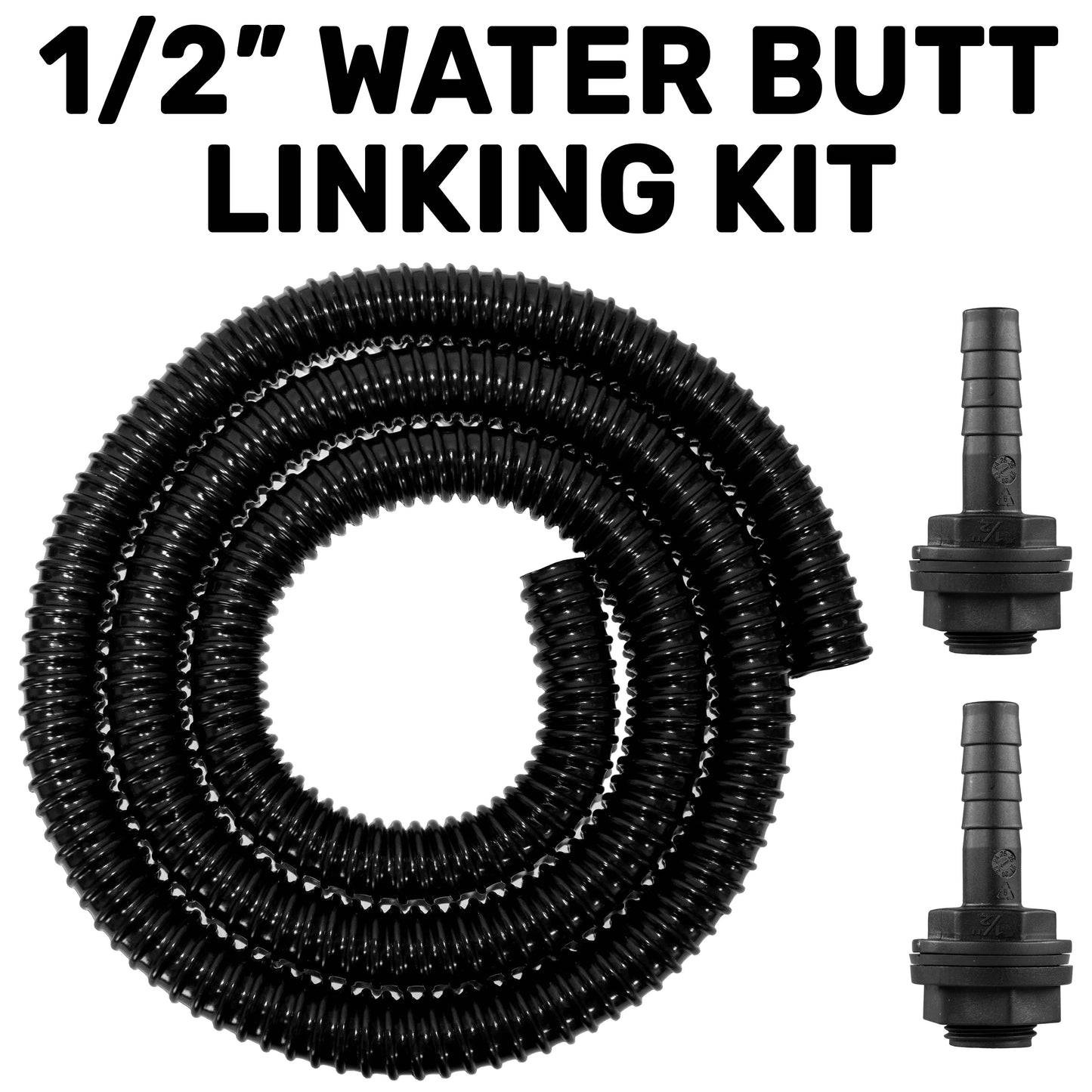 1/2" Water Butt Linking Kit and Drill Bit